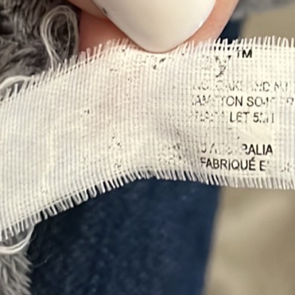 Russ Berrie Smokie Grey gray cat 5” plush plushie big blue eyes stuffed animal - Picture 15 of 15